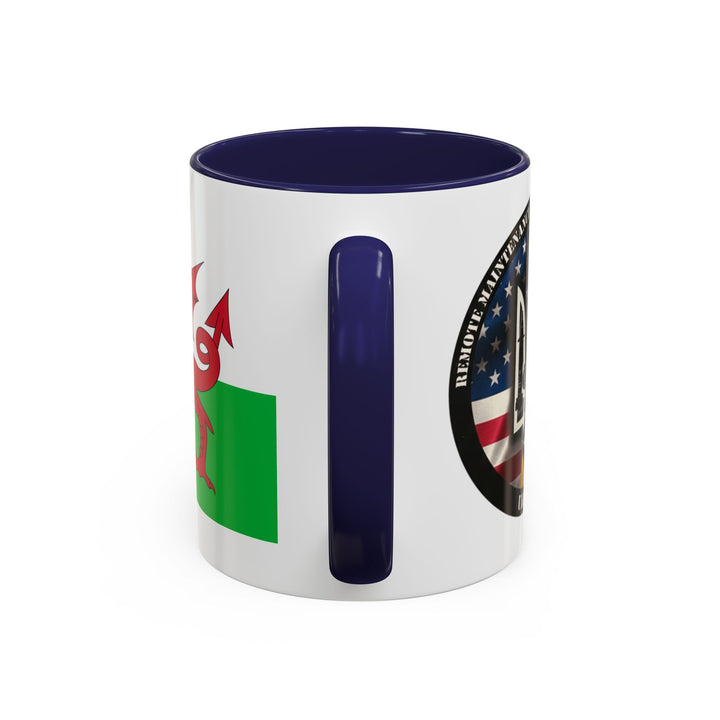 Wales Flag Accent Coffee Mug (11/15oz) – Red Welsh Dragon Tea &amp; Coffee Cup