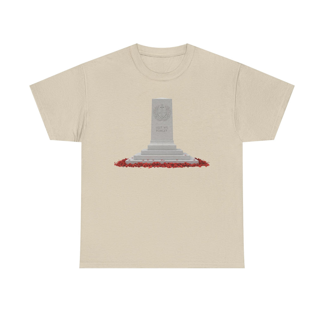 Cenotaph Memorial Tee — Tribute &amp; Remembrance Shirt