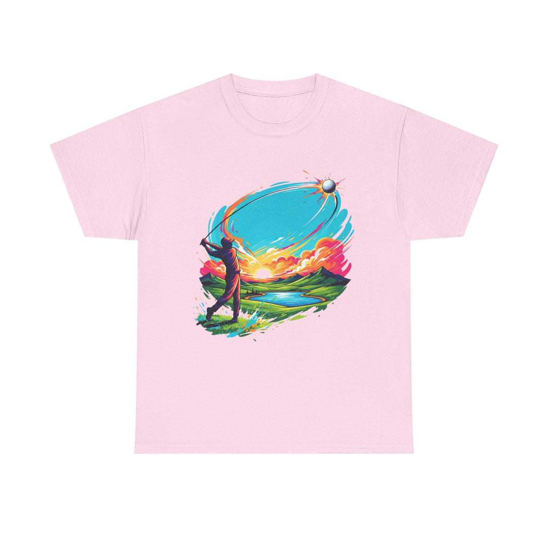 Golf Sunset T-Shirt for Golf Lovers
