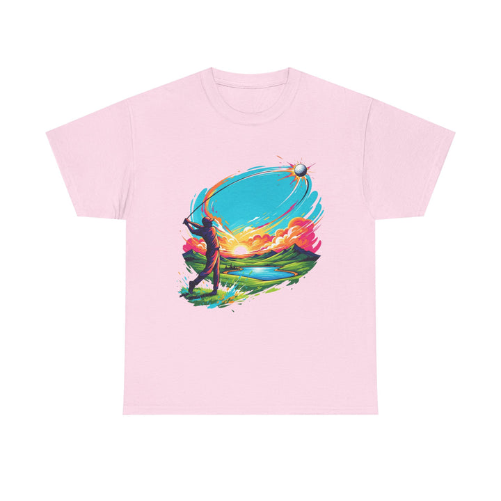 Golf Sunset T-Shirt for Golf Lovers