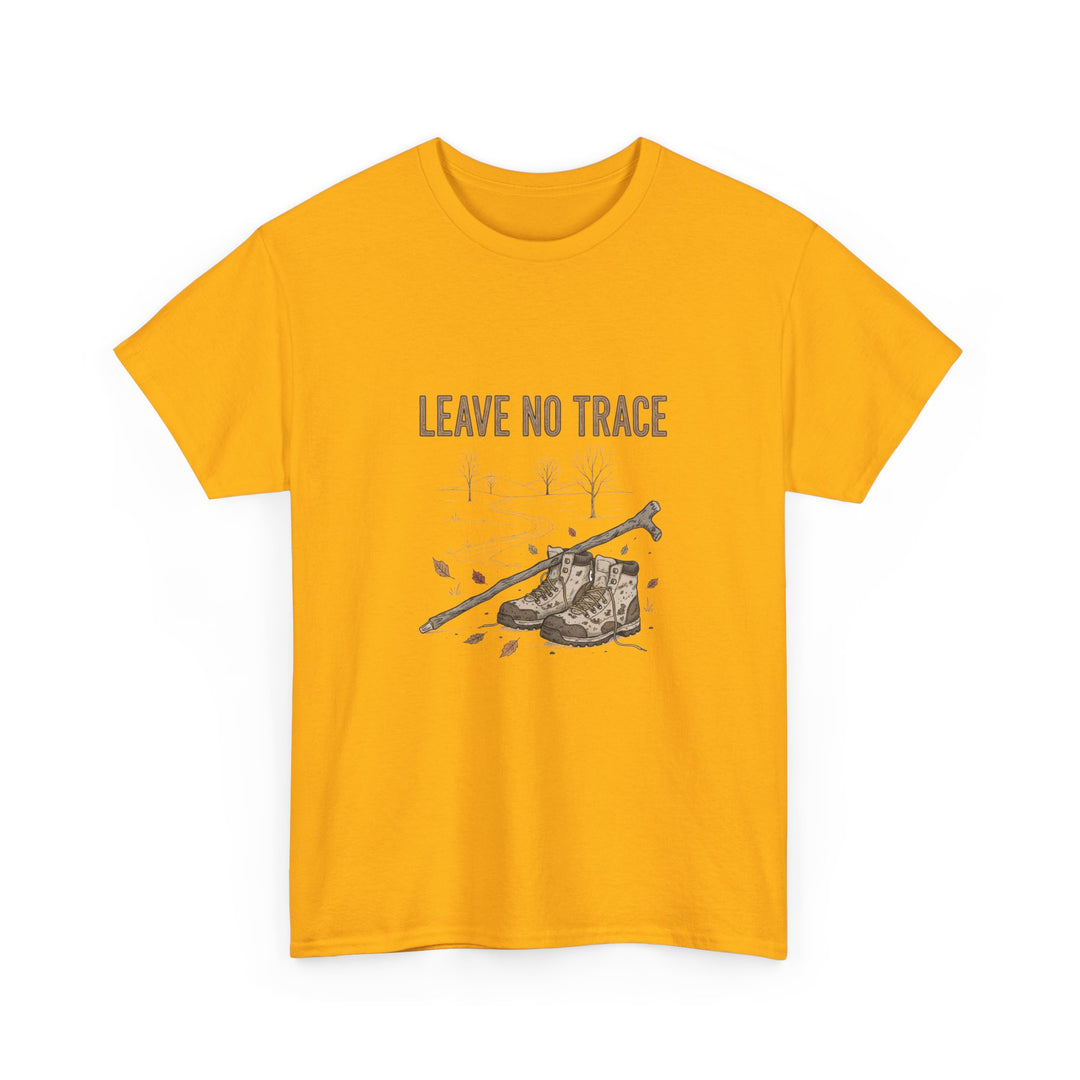 Leave No Trace Countryside Tee – a soft, breathable cotton T-shirt promoting respect for nature and responsible outdoor living.