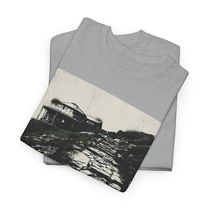 Snowdon 1085m Vintage Summit Tee — Mountain Coordinates Graphic T‑Shirt