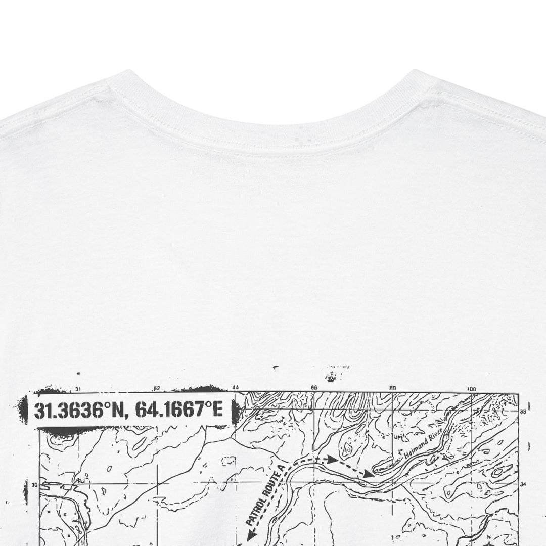 Operation HERRICK Helmand Province Map T-Shirt — Afghanistan Heritage — alternate product image 10