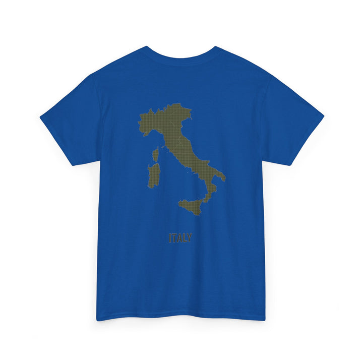 Italy Map T‑Shirt — Minimalist Travel Tee with &