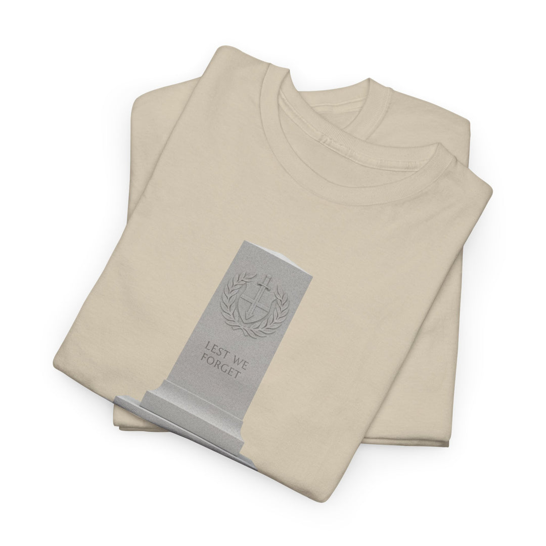 Cenotaph Memorial Tee — Tribute &amp; Remembrance Shirt