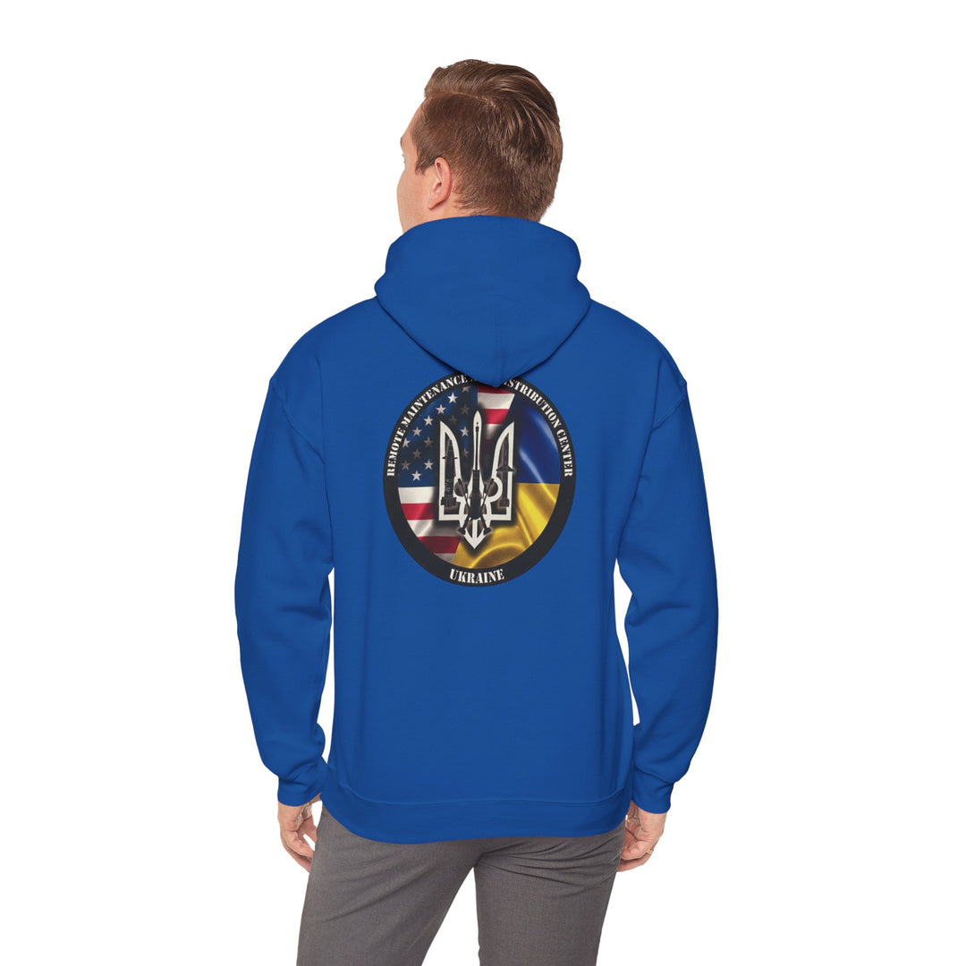 Ukraine Support Hoodie — RDCU US/UKRAINE Design