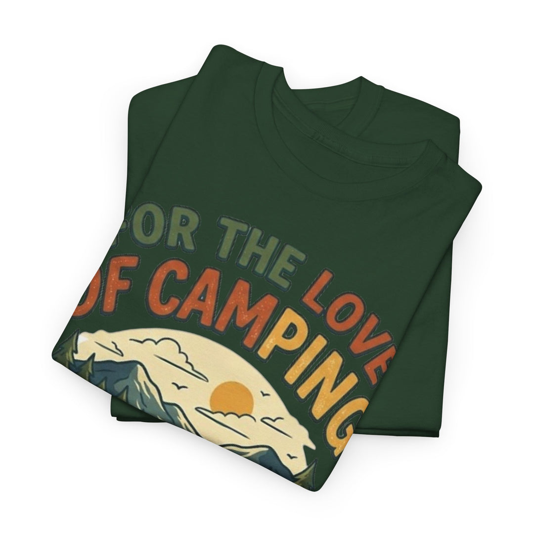 Retro Campfire Graphic T-Shirt - Vintage Style Camping Tee
