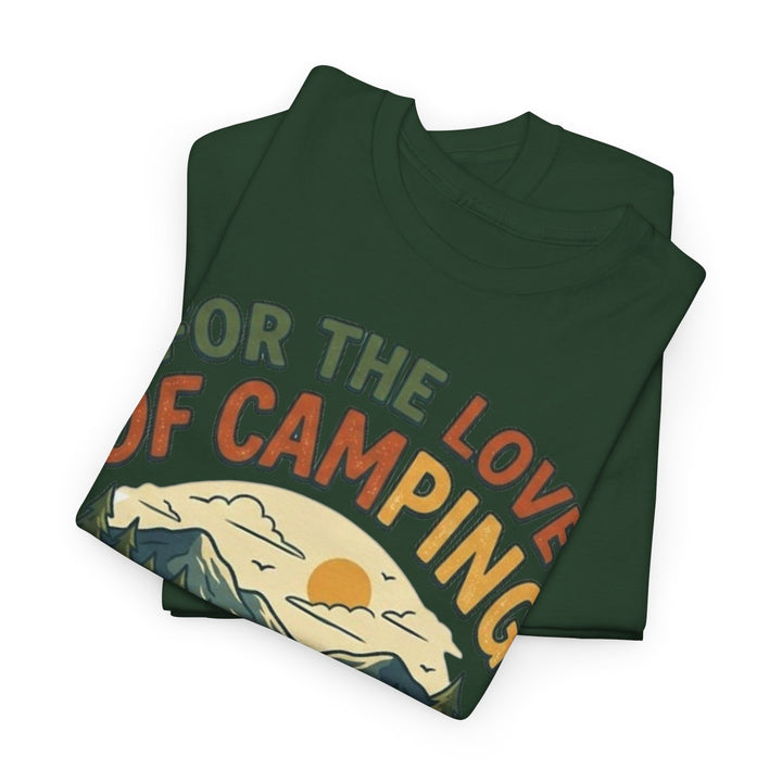 Retro Campfire Graphic T-Shirt - Vintage Style Camping Tee