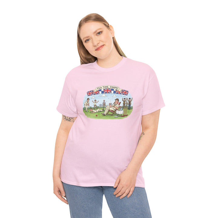 Cricket Tea Time Graphic T-Shirt for Fans