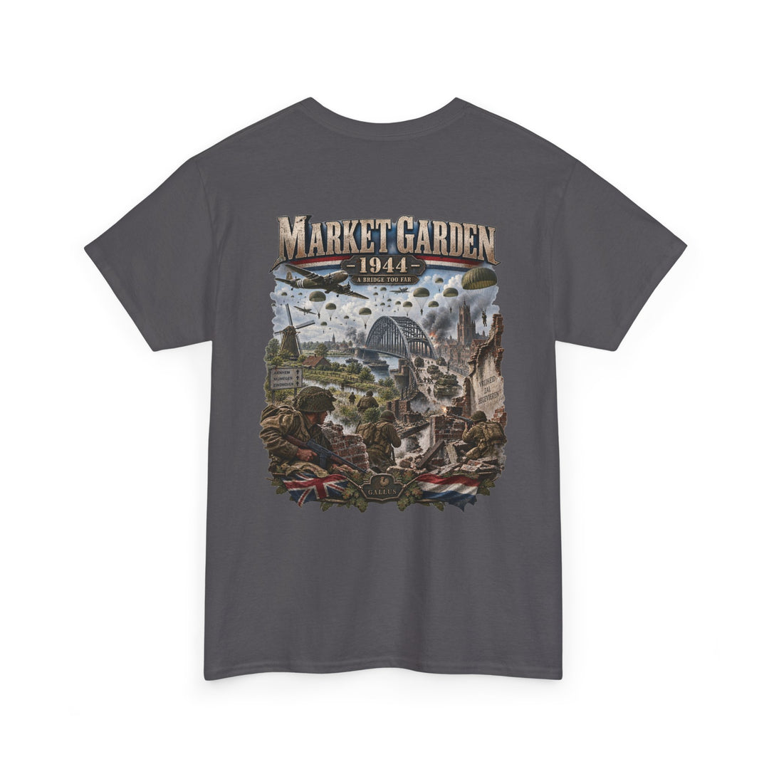 Market Garden 1944 T-Shirt — WWII Airborne Battle Illustration