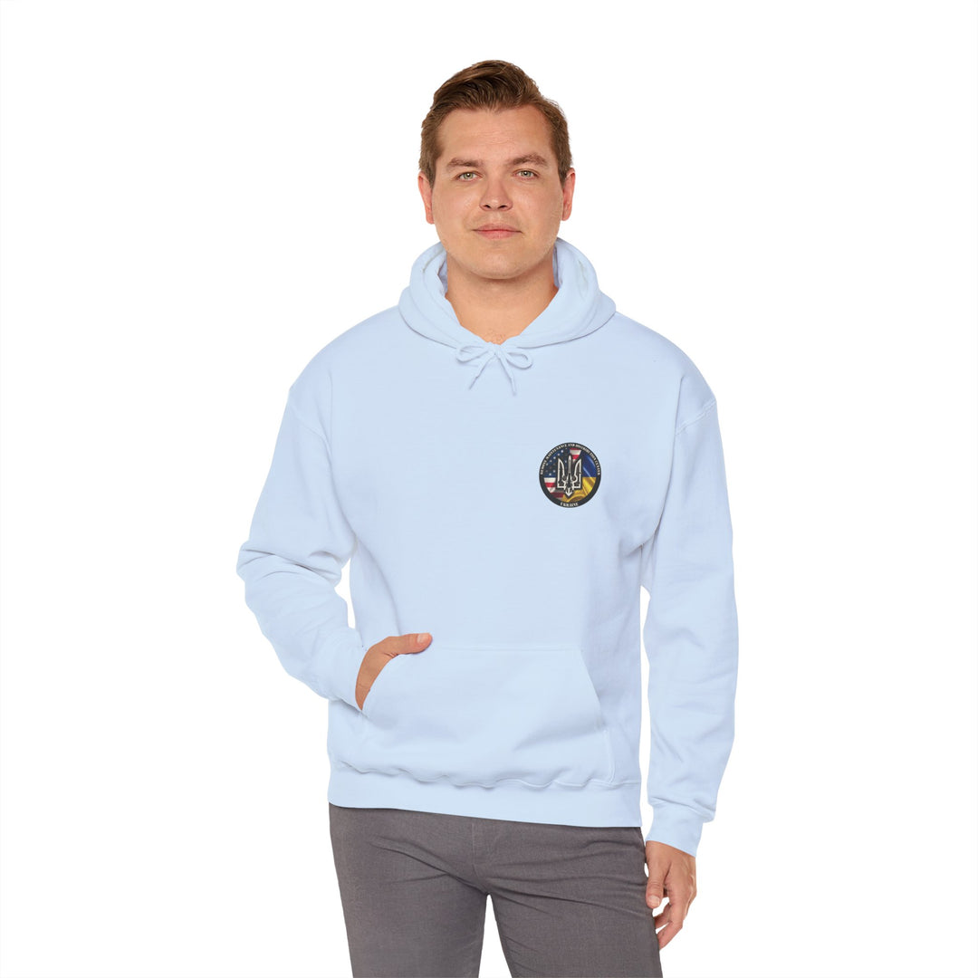 Ukraine Support Hoodie — RDCU US/UKRAINE Design