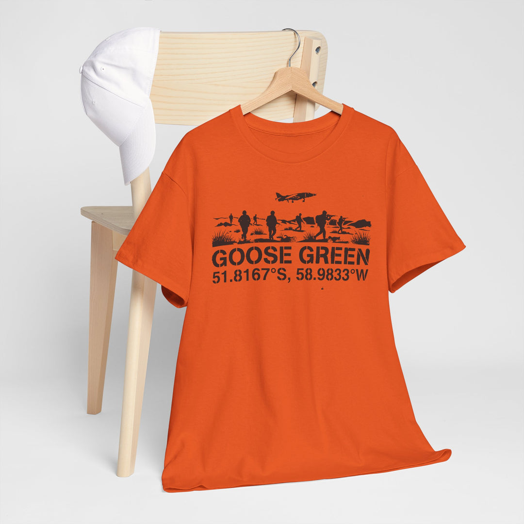 Goose Green 1982 T-Shirt — Falklands War Heritage Graphic