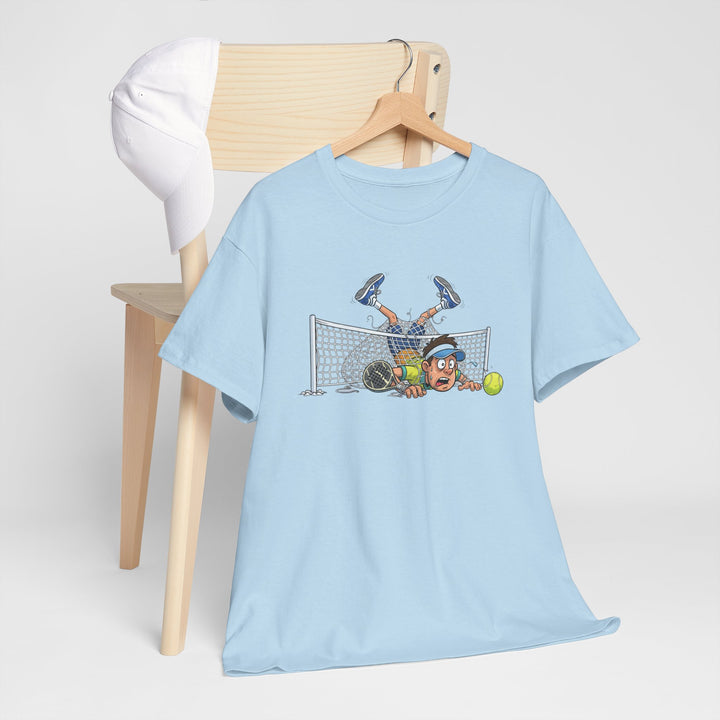 Padel Cartoon Goalie T-Shirt | Fun Padel Tee