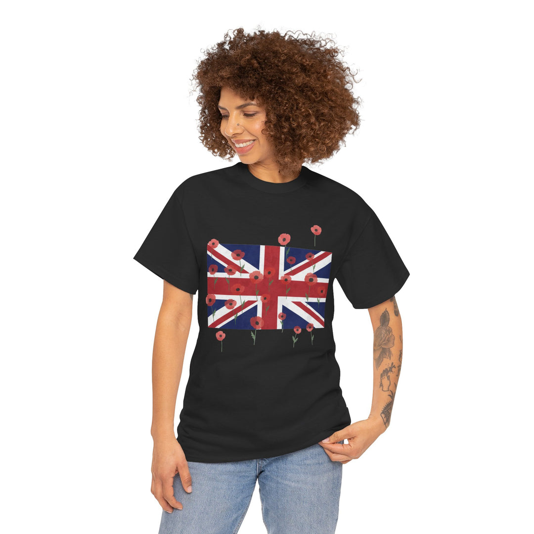 The Sovereign Remembrance T-Shirt — British Military Heritage Graphic