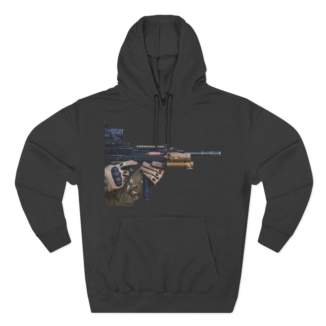 SA80 British Military Rifle Hoodie - Op Herrick Heritage Graphic