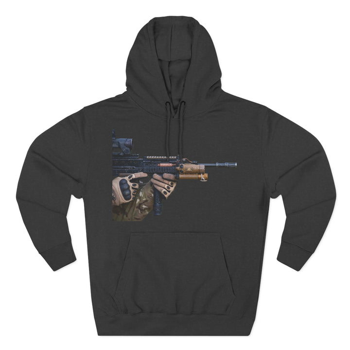 SA80 British Military Rifle Hoodie - Op Herrick Heritage Graphic