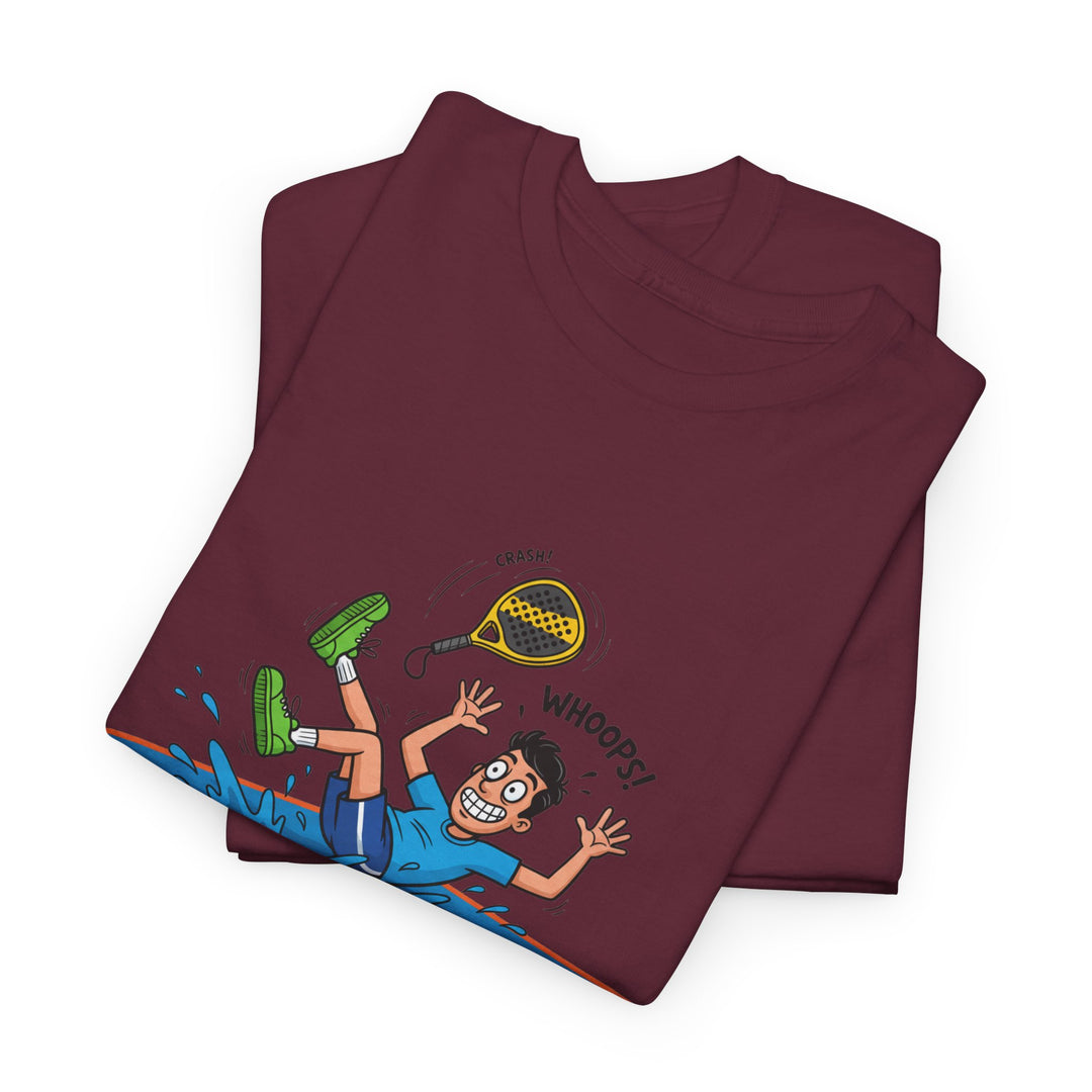 Funny Padel Tennis Graphic T-Shirt — Retro Padel Player Adventure Tee