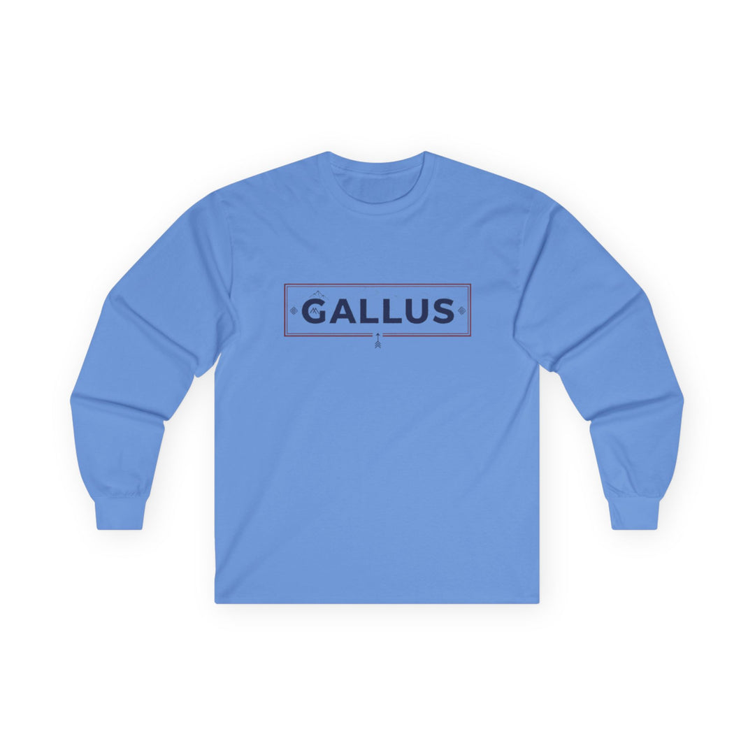 Spain Map Long Sleeve Tee — Gallus Logo Travel Shirt