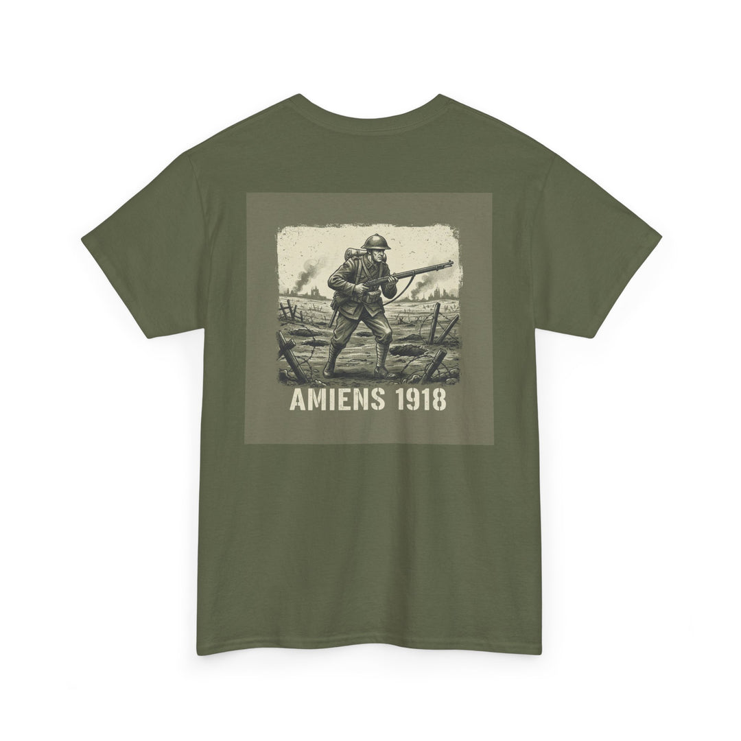 Amiens 1918 T-Shirt — World War I Vintage Soldier Graphic Tee