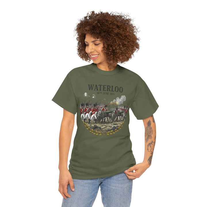 Waterloo 18th June 1815 T-Shirt — Historical Battle Commemorative Tee