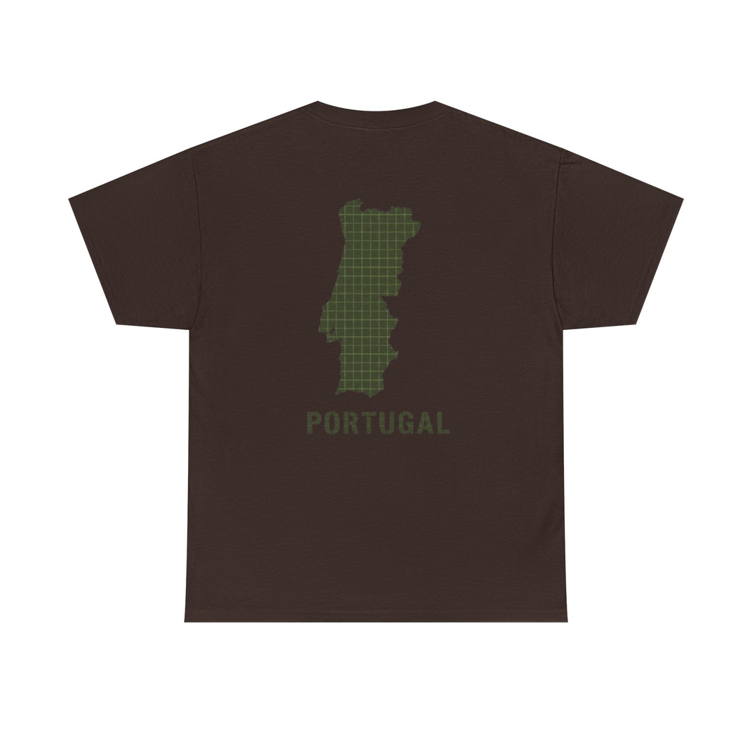 Portugal Map T-Shirt — Gallus Logo Travel Tee