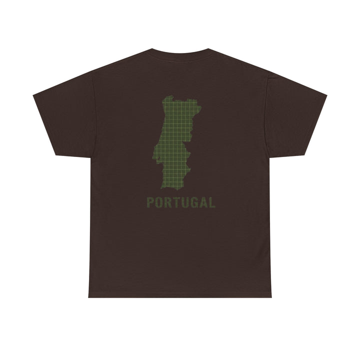 Portugal Map T-Shirt — Gallus Logo Travel Tee