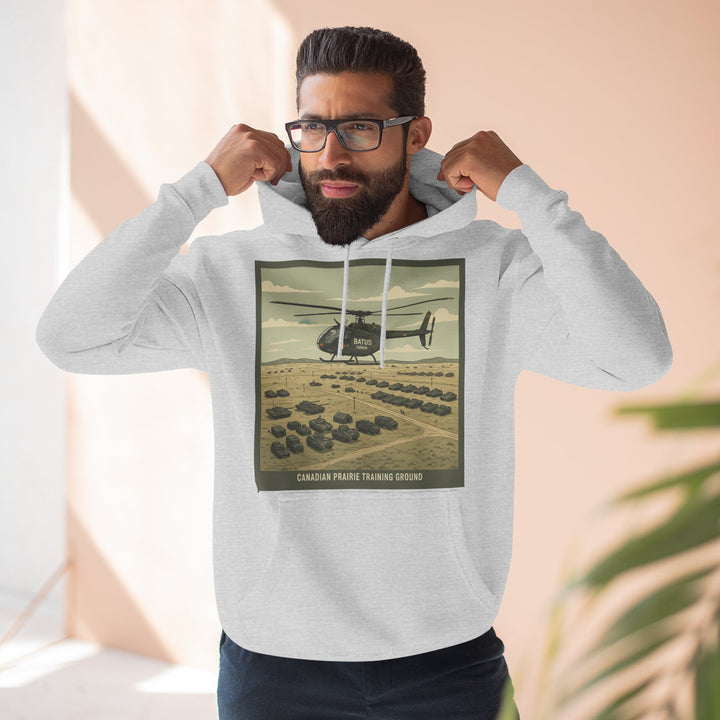 BATUS Canadian Prairie Helicopter Hoodie
