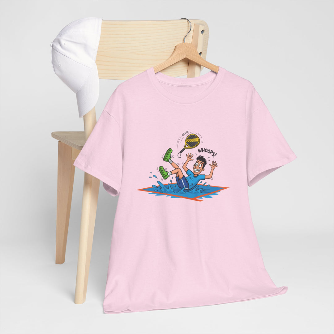 Funny Padel Tennis Graphic T-Shirt — Retro Padel Player Adventure Tee