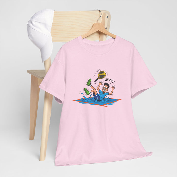Funny Padel Tennis Graphic T-Shirt — Retro Padel Player Adventure Tee