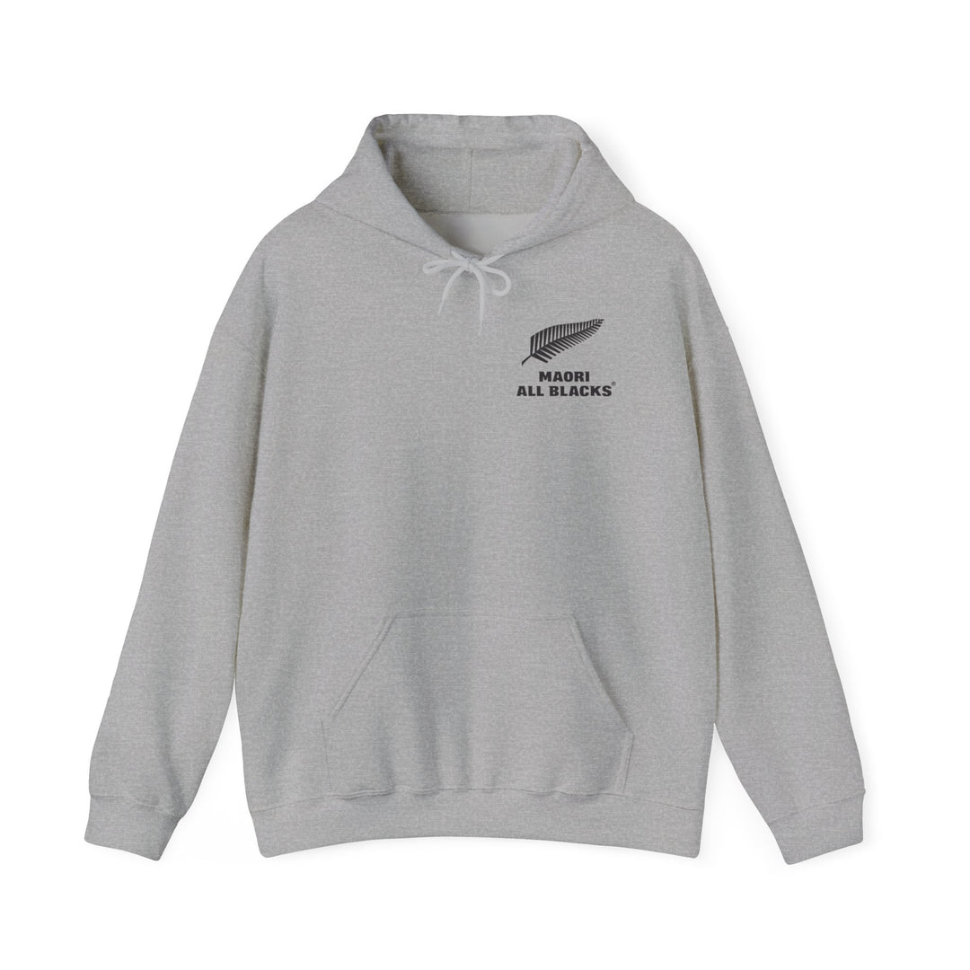 All Blacks Hoodie — Maori Silver Fern Rugby Pullover