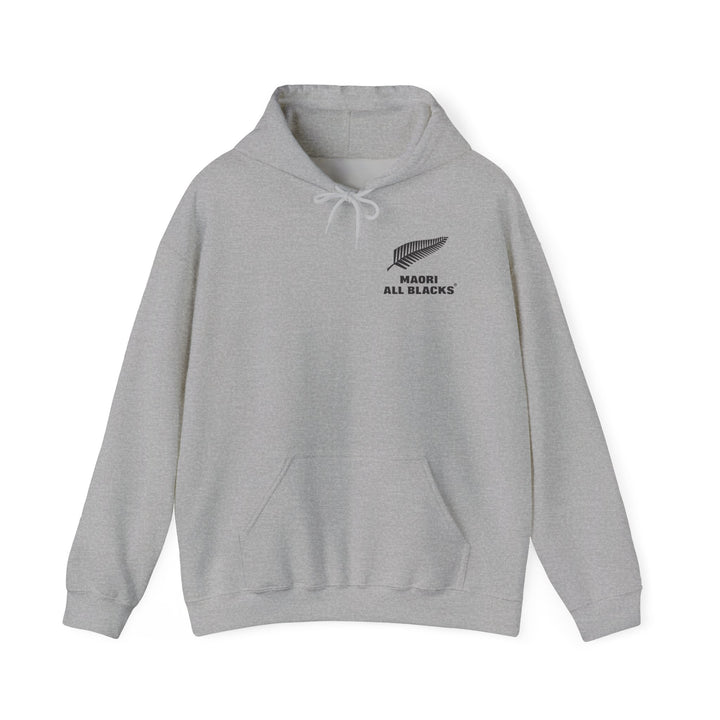 All Blacks Hoodie — Maori Silver Fern Rugby Pullover