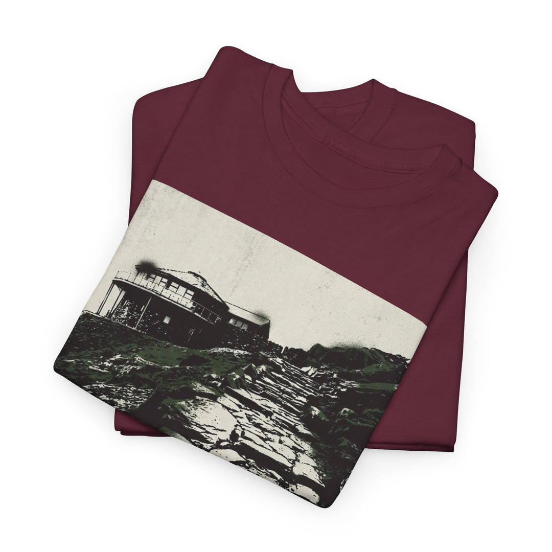 Snowdon 1085m Vintage Summit Tee — Mountain Coordinates Graphic T‑Shirt