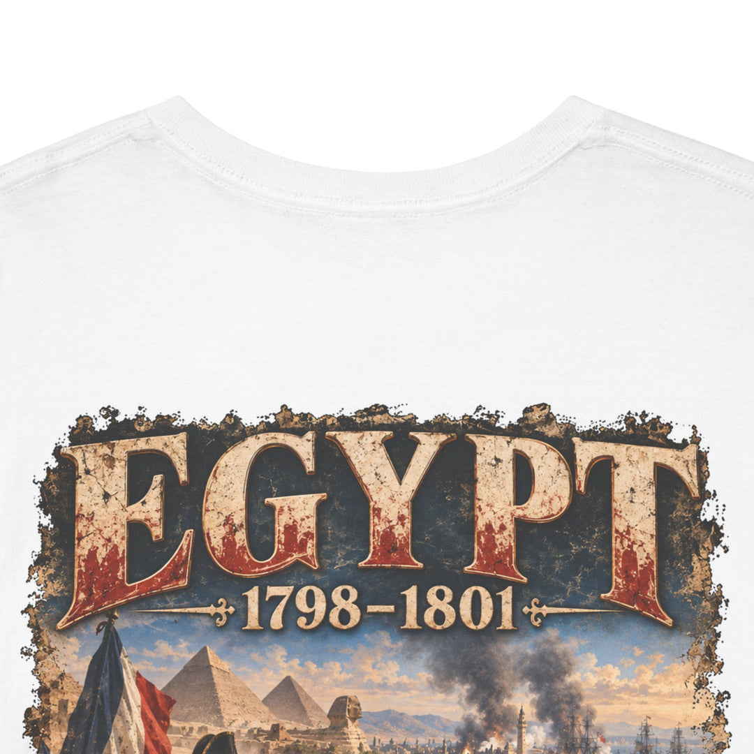 Egypt 1798–1801 Vintage Campaign Tee — Road to Alexandria Historical Graphic T-Shirt