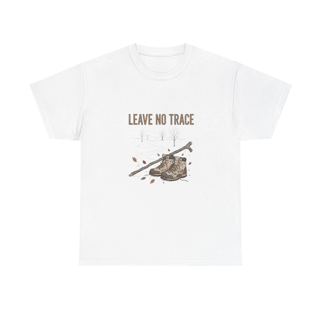 Leave No Trace Countryside Tee – a soft, breathable cotton T-shirt promoting respect for nature and responsible outdoor living.