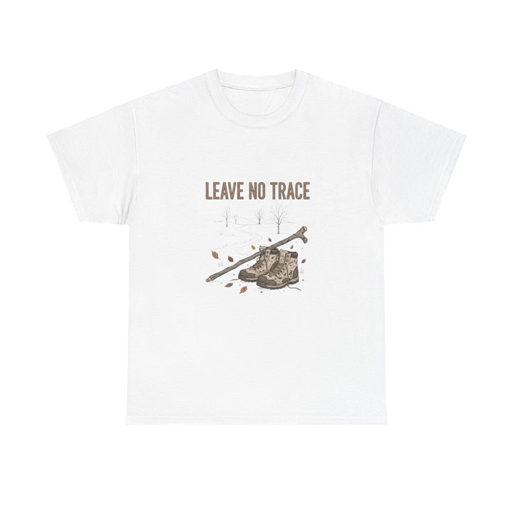Leave No Trace Countryside Tee – a soft, breathable cotton T-shirt promoting respect for nature and responsible outdoor living.