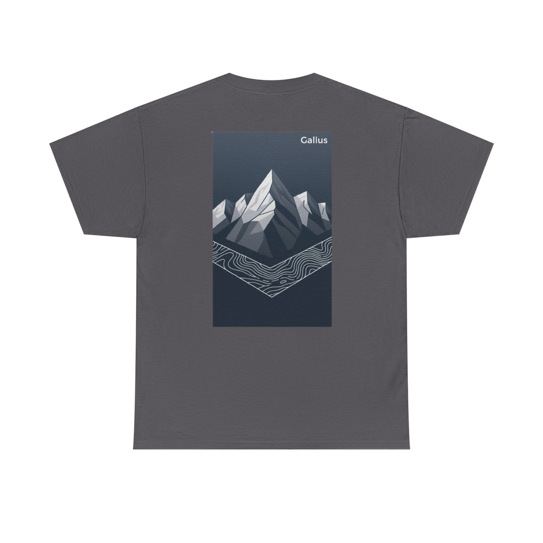 Mountain Graphic Tee — Gallus Logo Adventure T‑Shirt