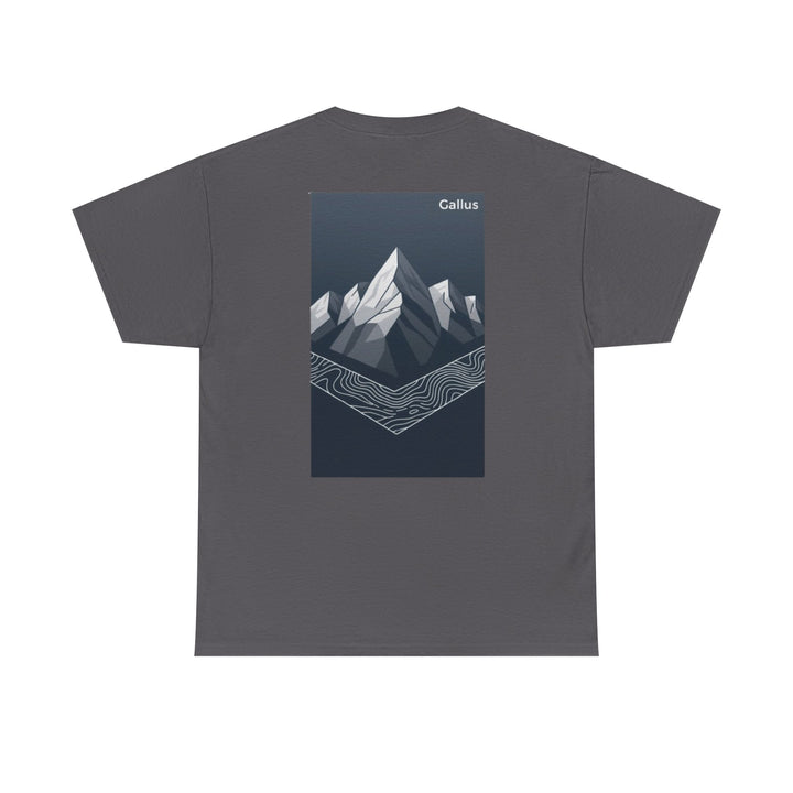Mountain Graphic Tee — Gallus Logo Adventure T‑Shirt