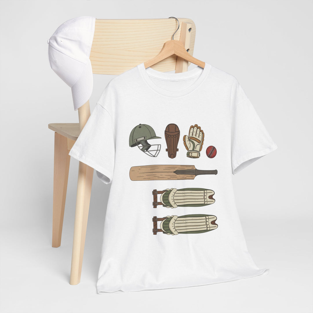 Cricket Gear Tee | Cricket Graphic T-Shirt