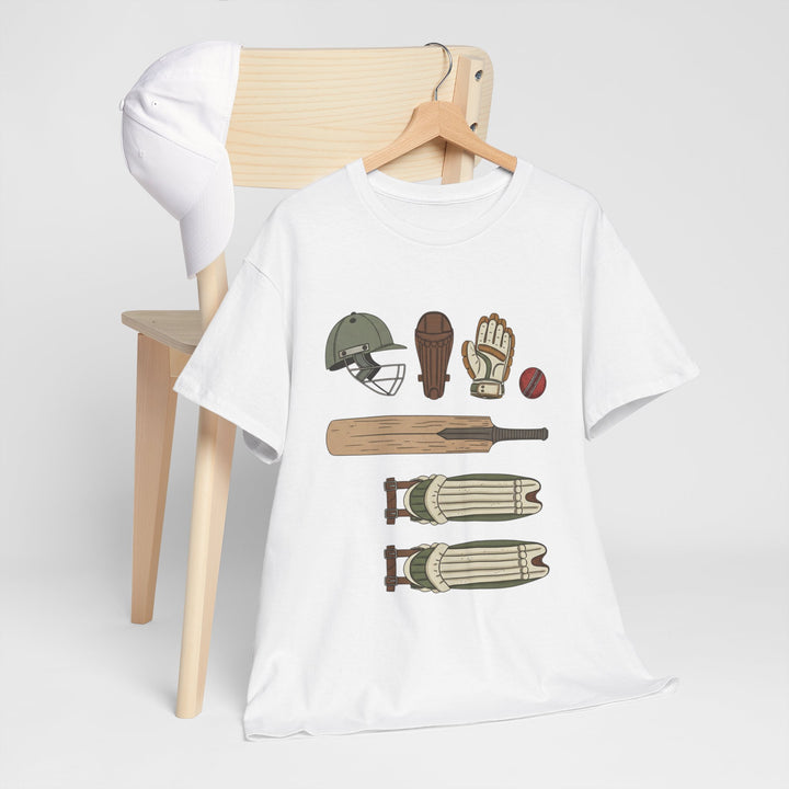 Cricket Gear Tee | Cricket Graphic T-Shirt
