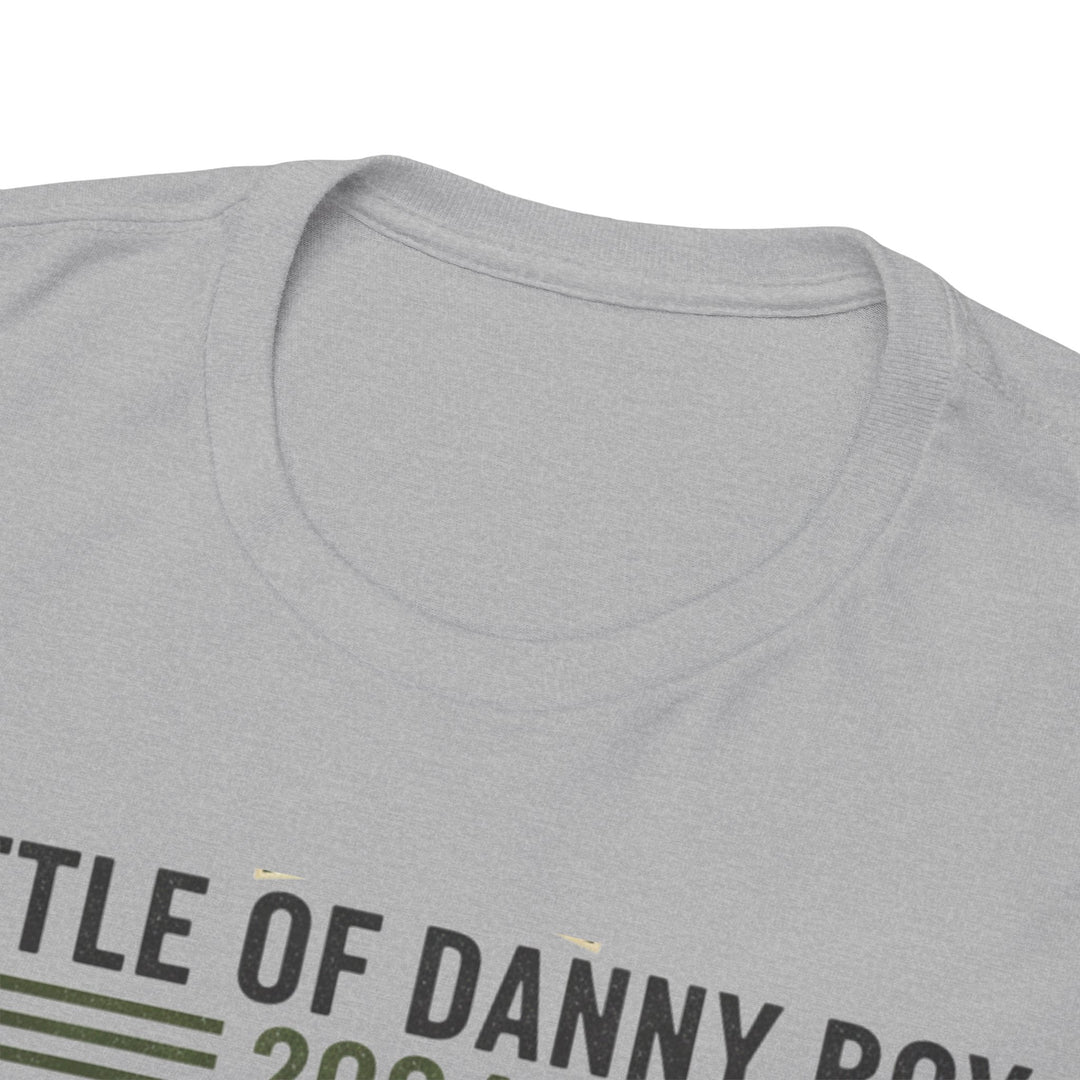 Battle of Danny Boy T-Shirt — Op Telic Iraq 2004 Military Heritage