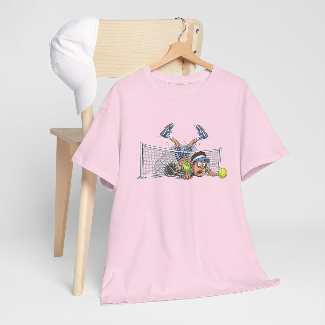 Padel Cartoon Goalie T-Shirt | Fun Padel Tee