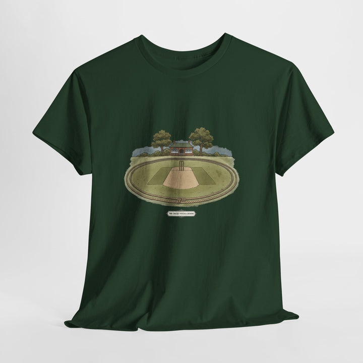 Cricket Ground Graphic T-Shirt for Players