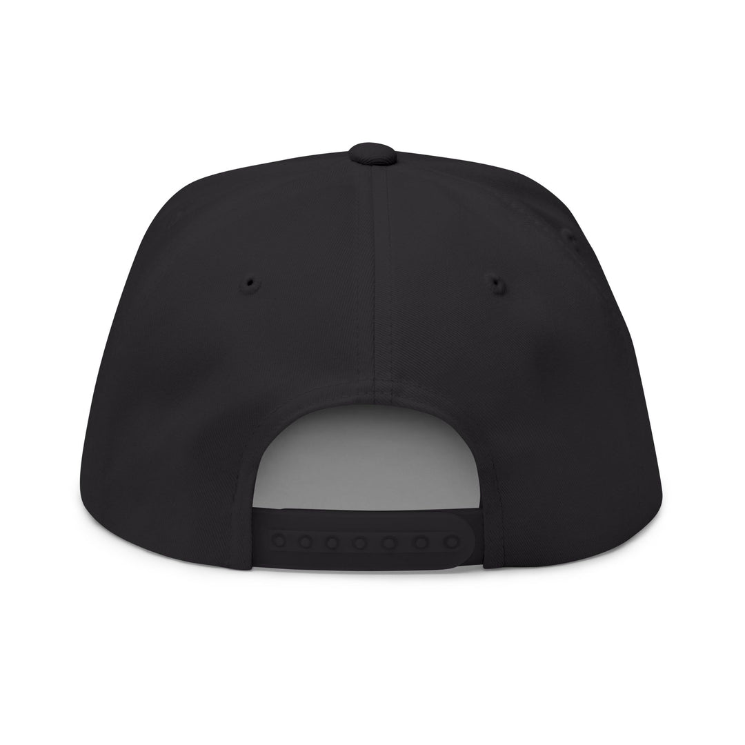 Flat Bill Cap - Embroidered "GALLUS" Retro Patch Snapback