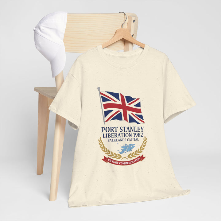 Port Stanley 1982 T-Shirt - Falklands War Victory Heritage Graphic