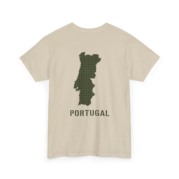 Portugal Map T-Shirt — Gallus Logo Travel Tee