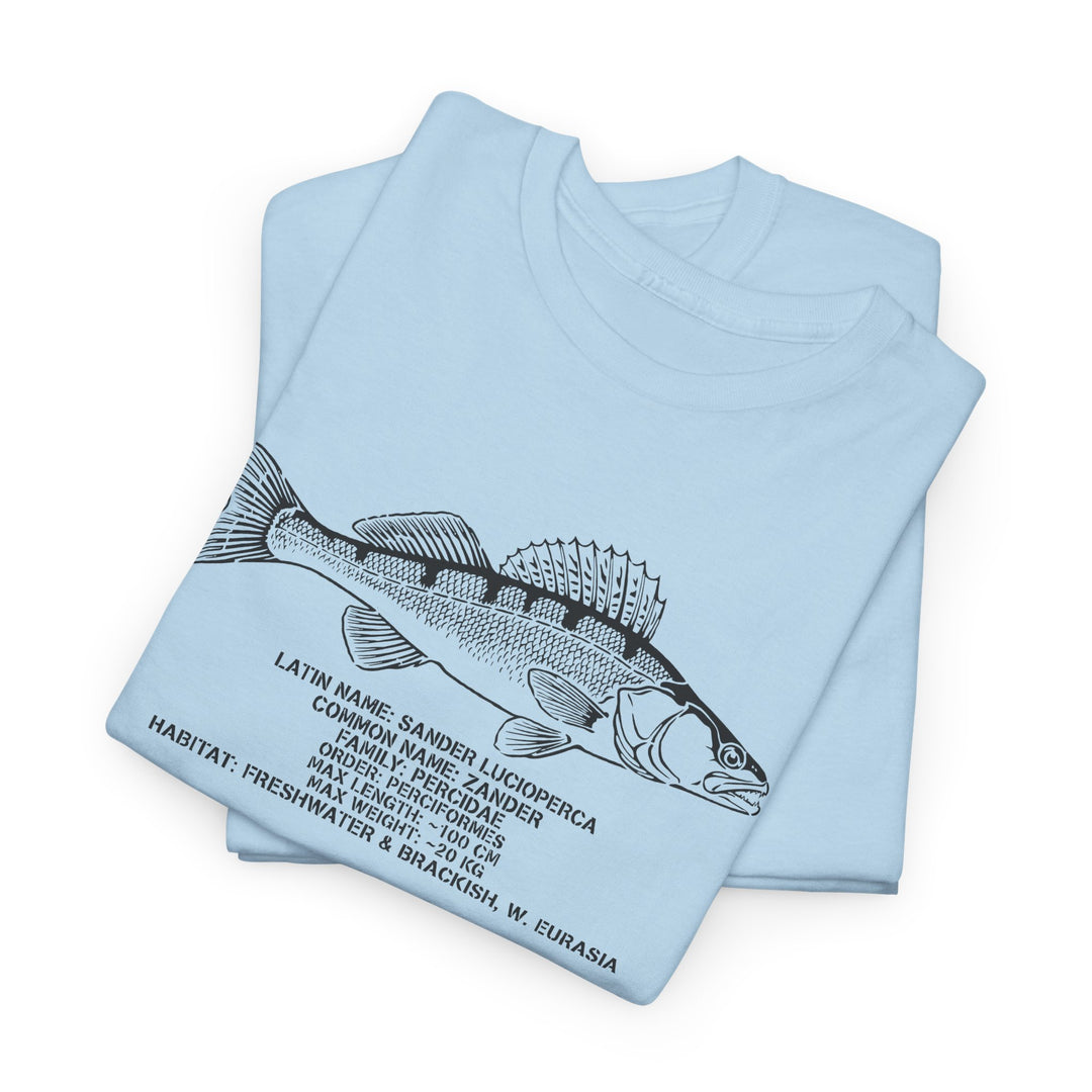 Walleye Fish (Zander) Illustration Tee | Fishing T-Shirt