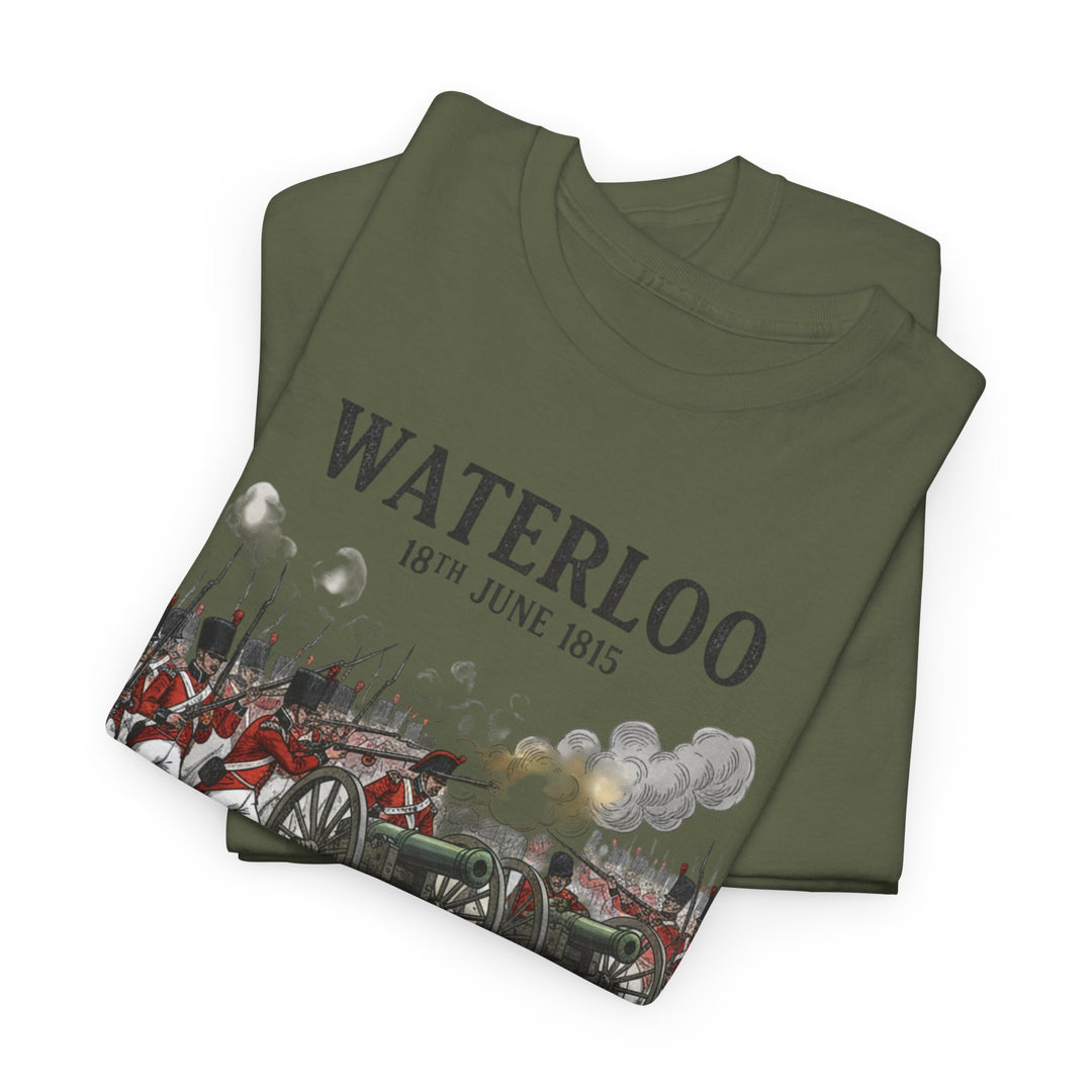 Waterloo 18th June 1815 T-Shirt — Historical Battle Commemorative Tee