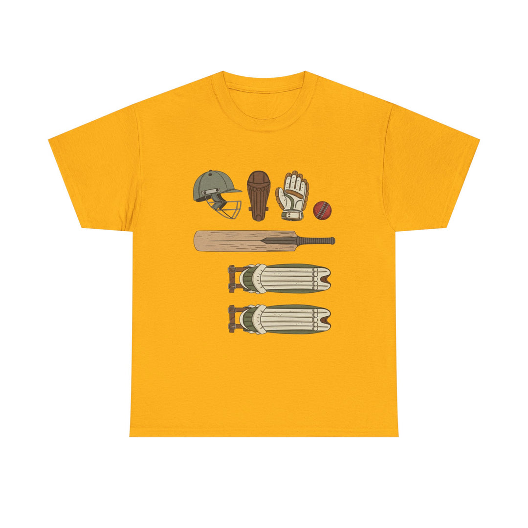 Cricket Gear Tee | Cricket Graphic T-Shirt