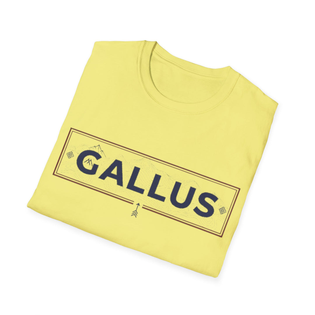 Gallus Street Sign T-Shirt — Vintage Road-Style Graphic Tee