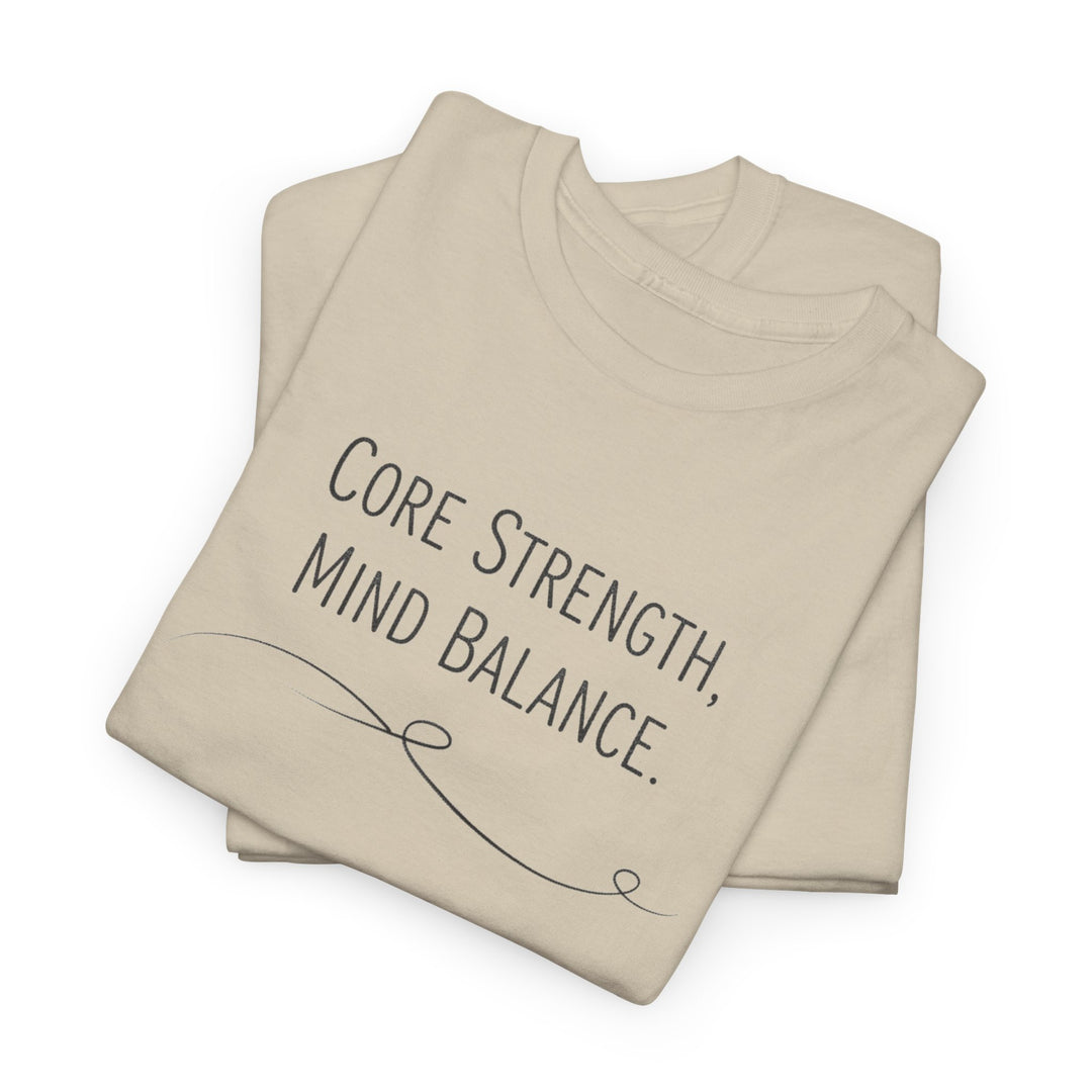 Pilates Inspirational Shirt – soft, breathable cotton featuring a motivating Pilates design. Perfect for workouts, studio sessions, and active lifestyle wear.